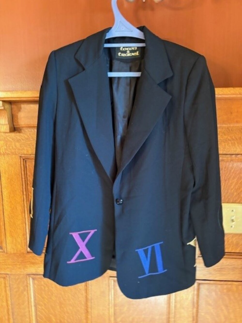 Town Travel Black Jacket
